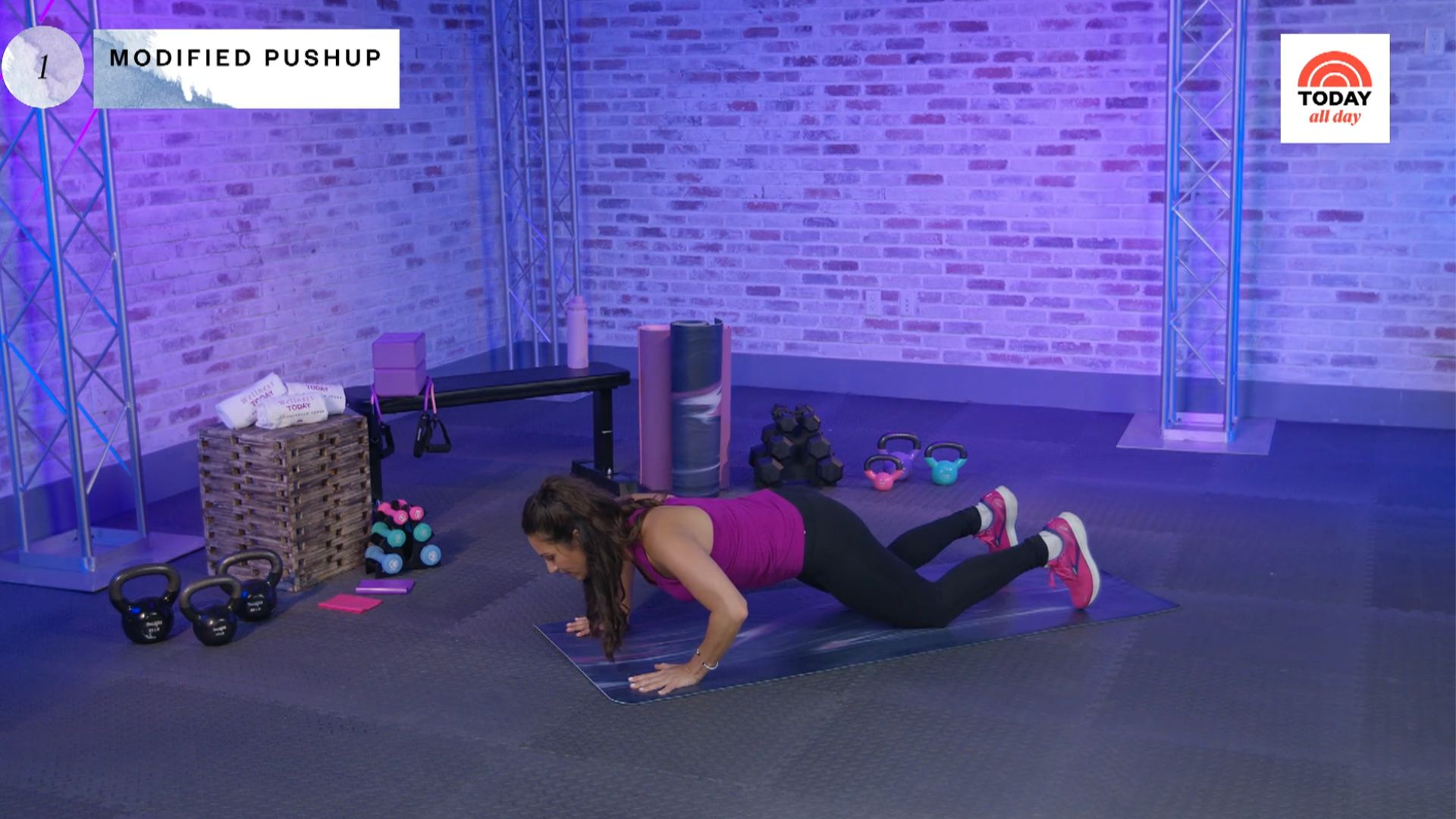 1.modified pushup