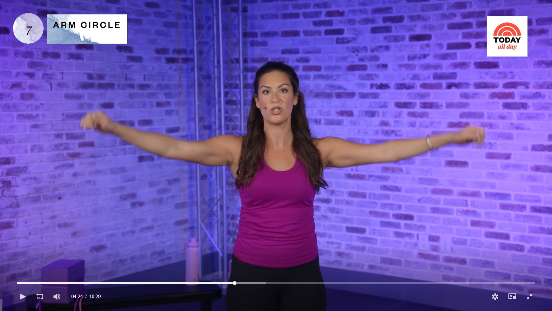 8.arm circle